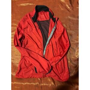 Asics Jacket Mens L Red Running Windbreaker ING New York City Marathon 2008